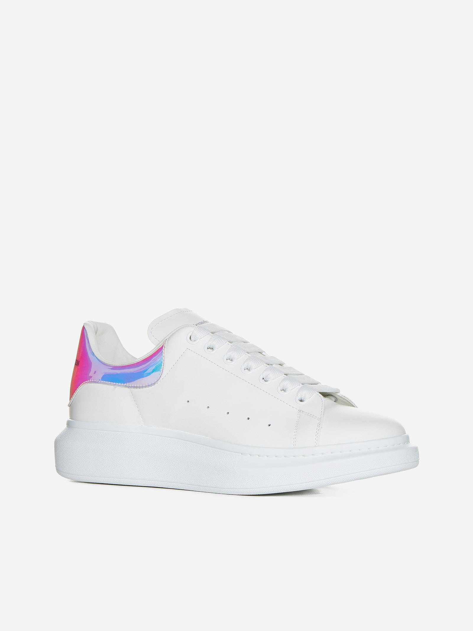 ALEXANDER MCQUEEN Sneakers Oversize in pelle Fino Al -60%