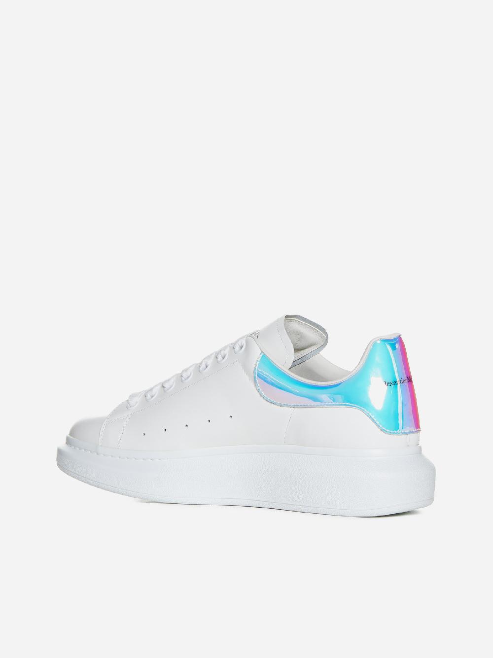 ALEXANDER MCQUEEN Sneakers Oversize in pelle Fino Al -60%