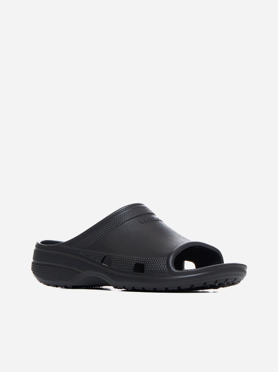 BALENCIAGA Slides Pool Crocs in gomma Presa