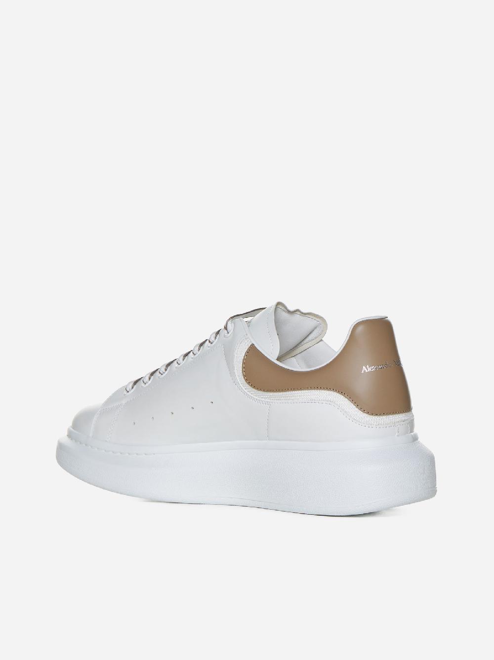 ALEXANDER MCQUEEN Sneakers Oversize in pelle Vendita Economica