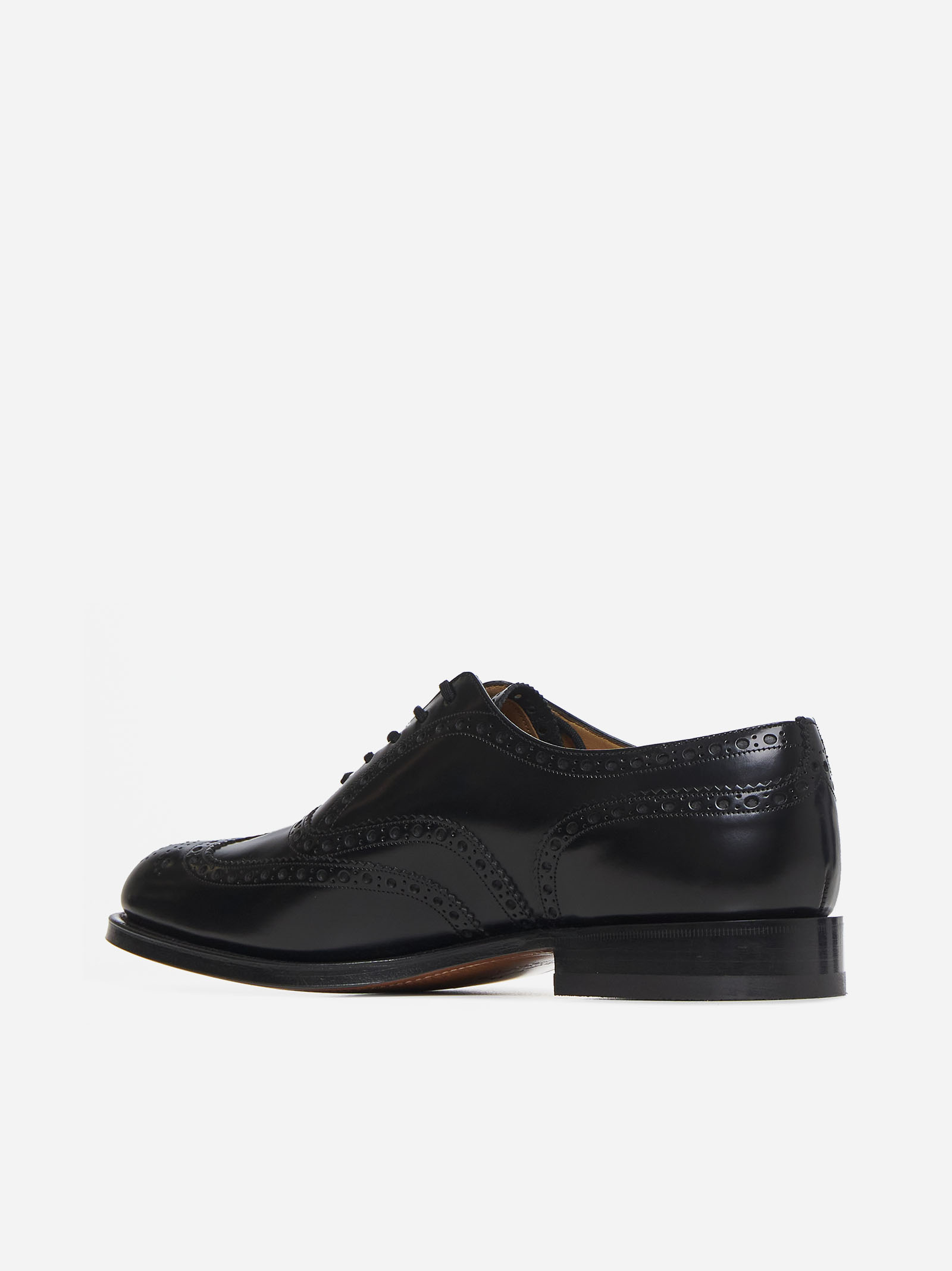 CHURCH'S Oxford Brogue Burwood in pelle Saldi Di Fabbrica