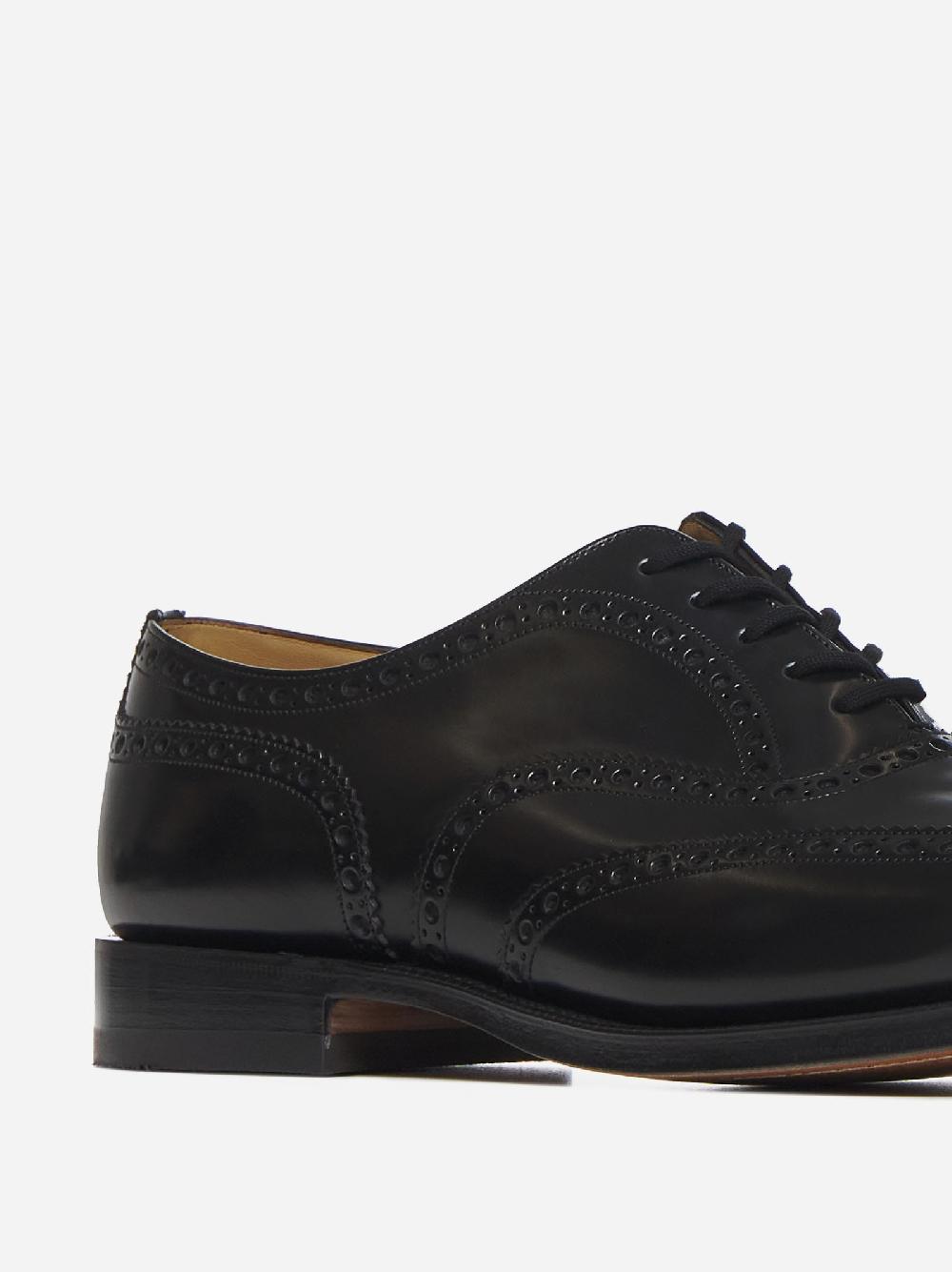 CHURCH'S Oxford Brogue Burwood in pelle Saldi Di Fabbrica