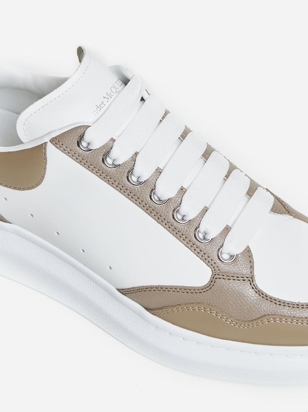 ALEXANDER MCQUEEN Sneakers Oversize in pelle In Saldo