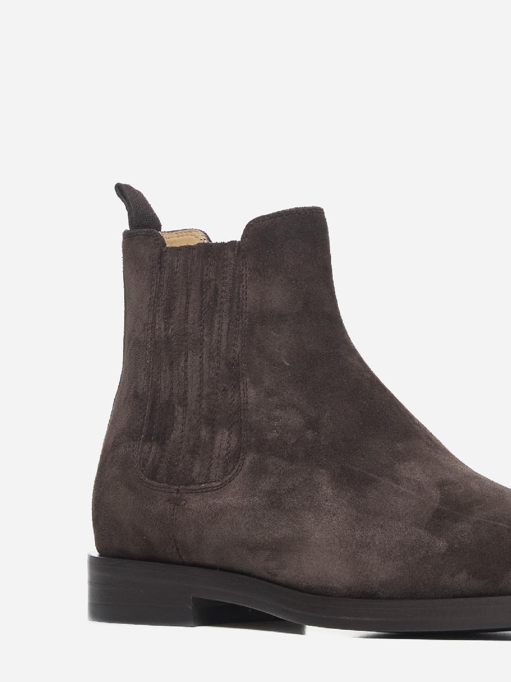 BRUNELLO CUCINELLI Stivaletti Chelsea in suede Nuovo