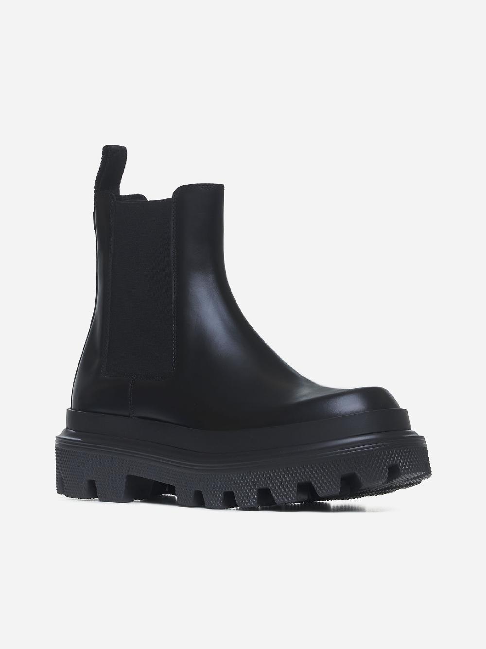 DOLCE & GABBANA Stivaletti Trekking in pelle Spedizione Gratuita