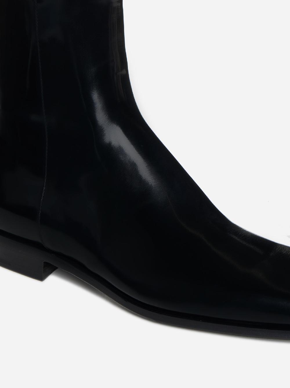 PRADA Stivaletti in pelle Affare Del Giorno