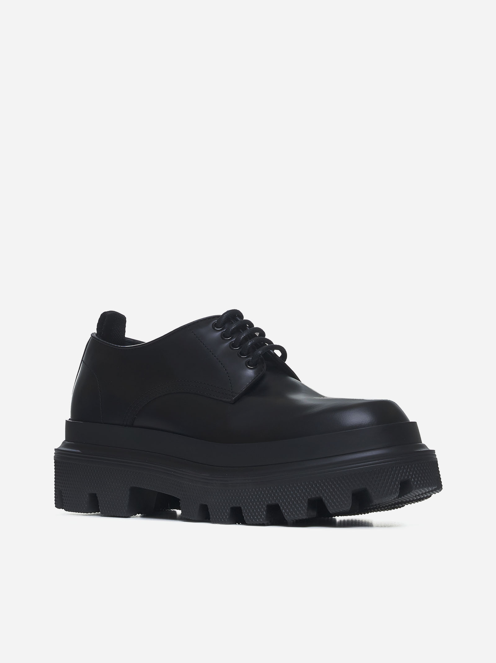 DOLCE & GABBANA Derby Trekking in pelle Saldi
