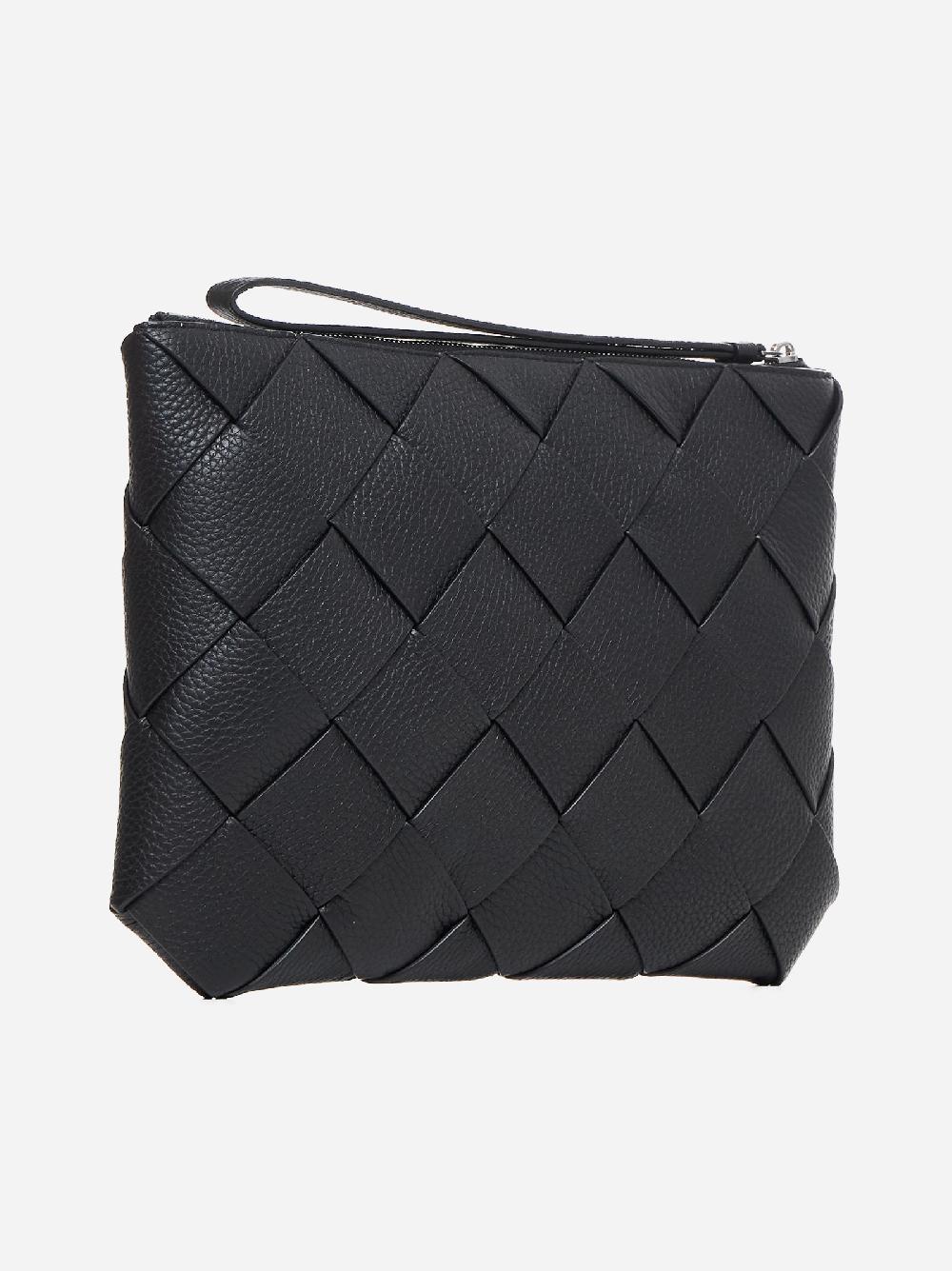 BOTTEGA VENETA Pochette grande Diago in pelle Intreccio Vendita Calda