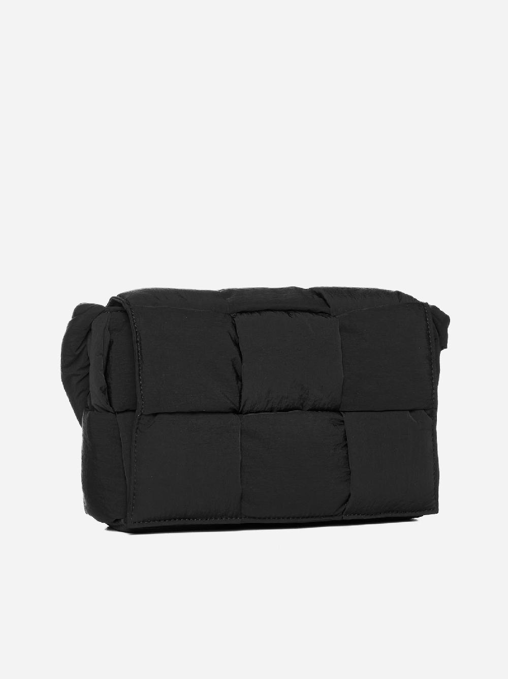 BOTTEGA VENETA Borsa Cassette piccola in nylon Intreccio Vendite Flash