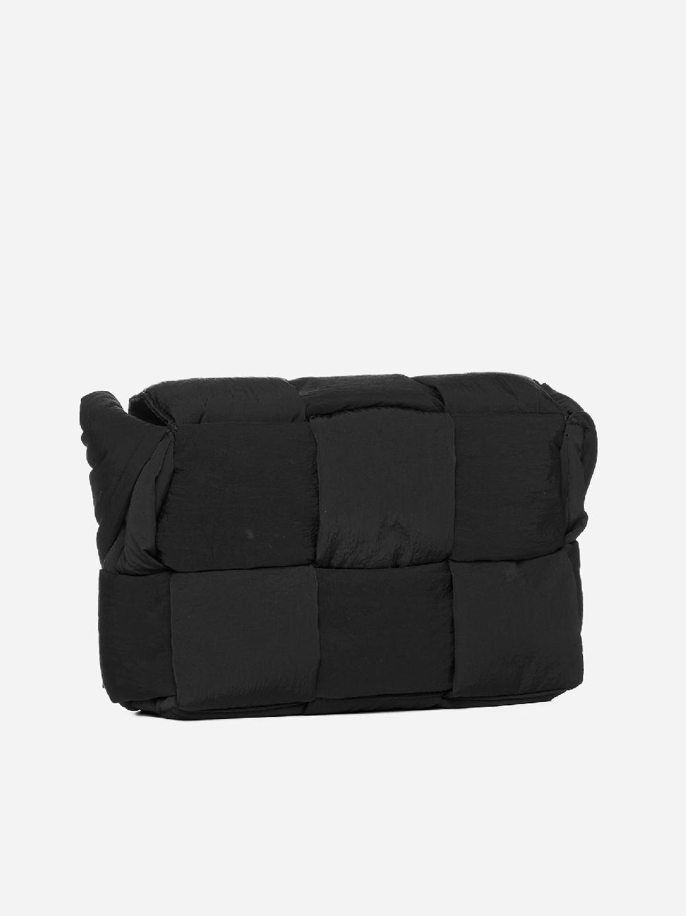 BOTTEGA VENETA Borsa Cassette piccola in nylon Intreccio Vendite Flash