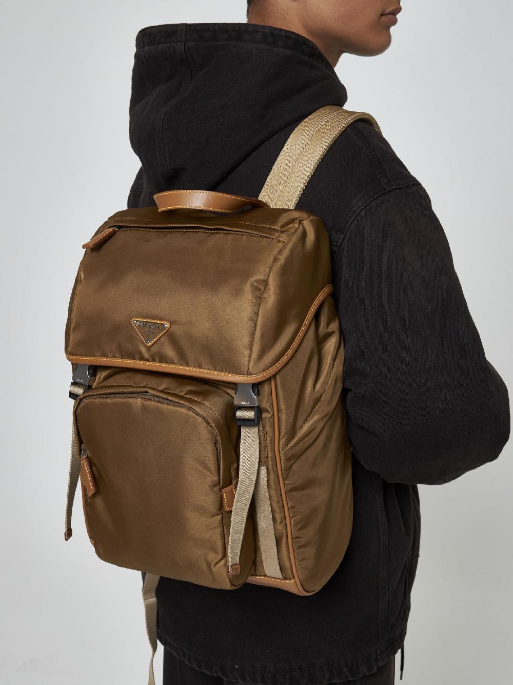 PRADA Zaino in Re-Nylon Italia