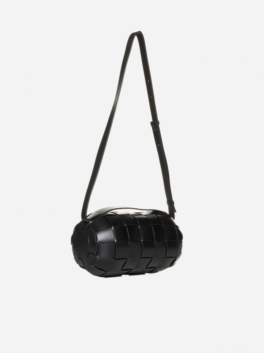 BOTTEGA VENETA Borsa Boombox piccola in pelle Intreccio Nuovo