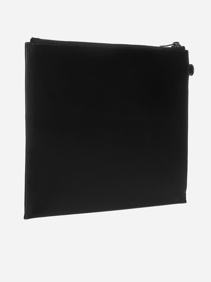 SAINT LAURENT Custodia per iPad in pelle Spedizione Gratuita