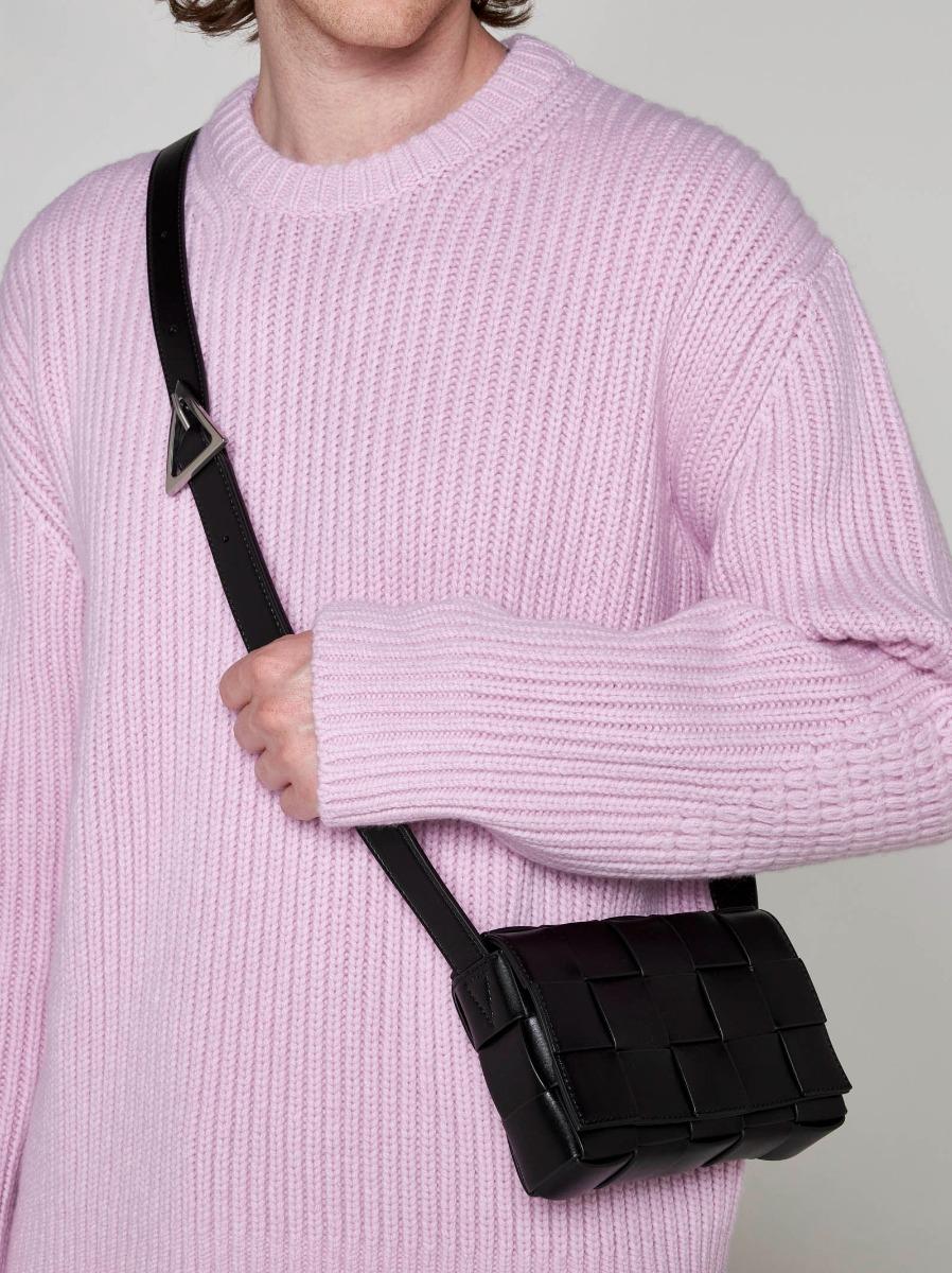 BOTTEGA VENETA Borsa Cassette piccola in pelle Intreccio Soddisfazione Garantita