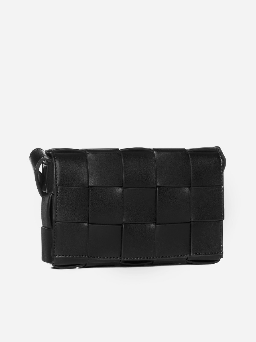 BOTTEGA VENETA Borsa Cassette piccola in pelle Intreccio Soddisfazione Garantita
