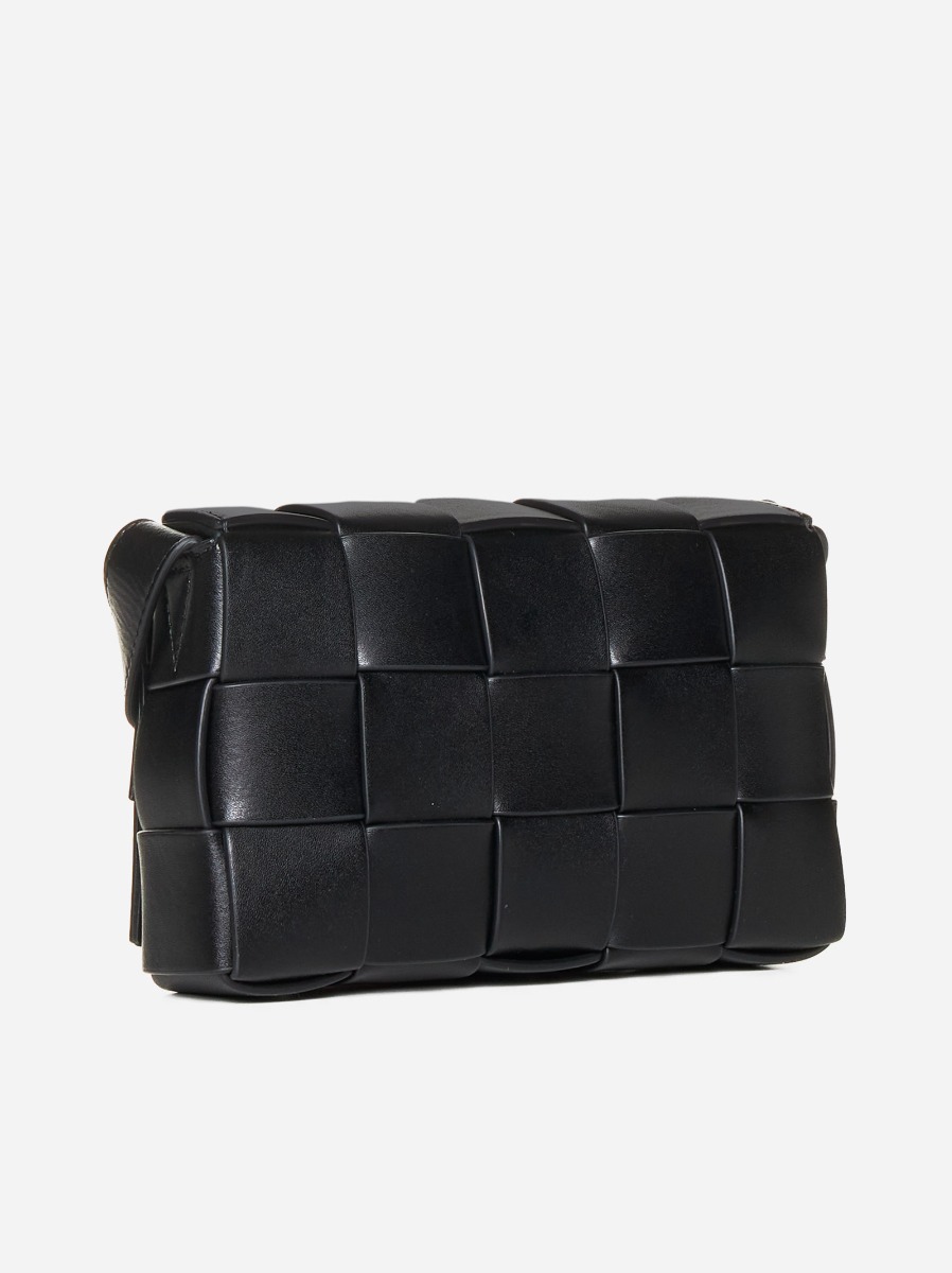 BOTTEGA VENETA Borsa Cassette piccola in pelle Intreccio Soddisfazione Garantita