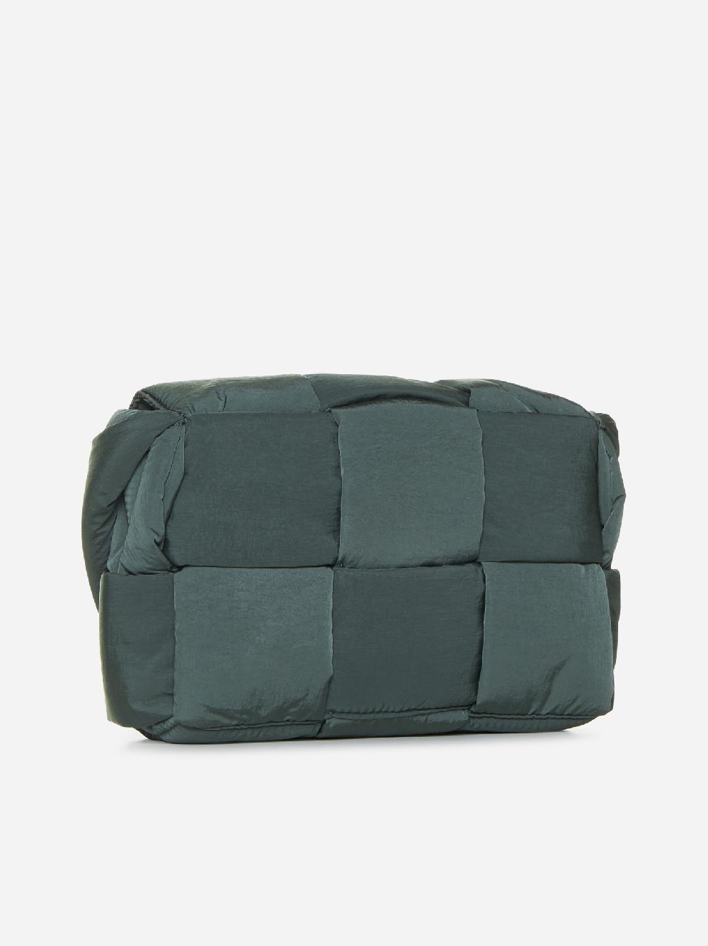 BOTTEGA VENETA Borsa Cassette piccola in nylon Intreccio Promozione Limitata