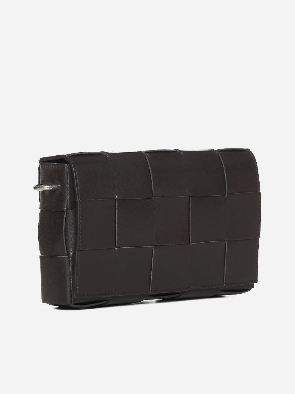 BOTTEGA VENETA Borsa Cassette On Strap in pelle Intrecciato Fino Al -60%