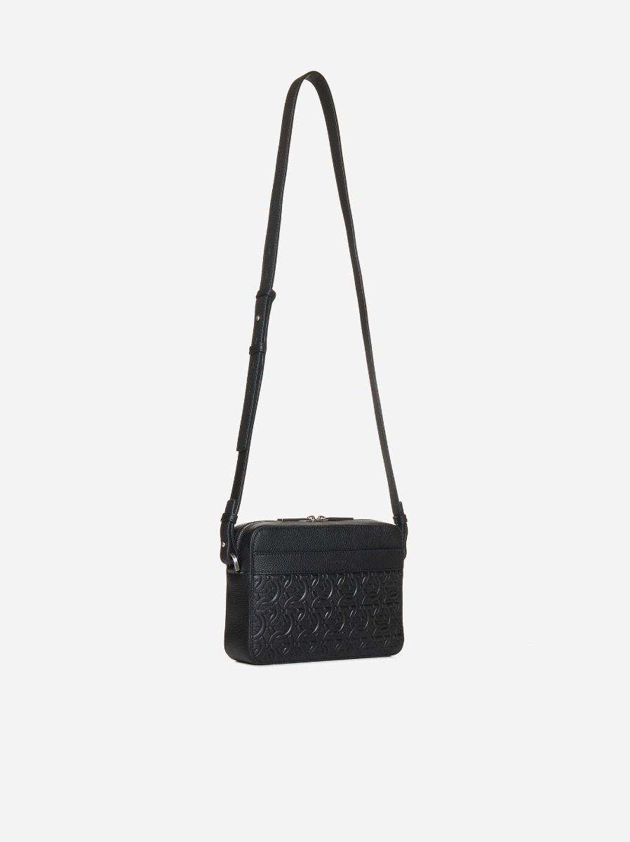FERRAGAMO Borsa Travel in pelle Gancini Shopping Online