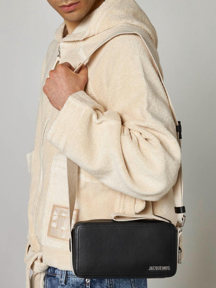 JACQUEMUS Borsa Le Cuerda Horizontal in pelle Sottocosto