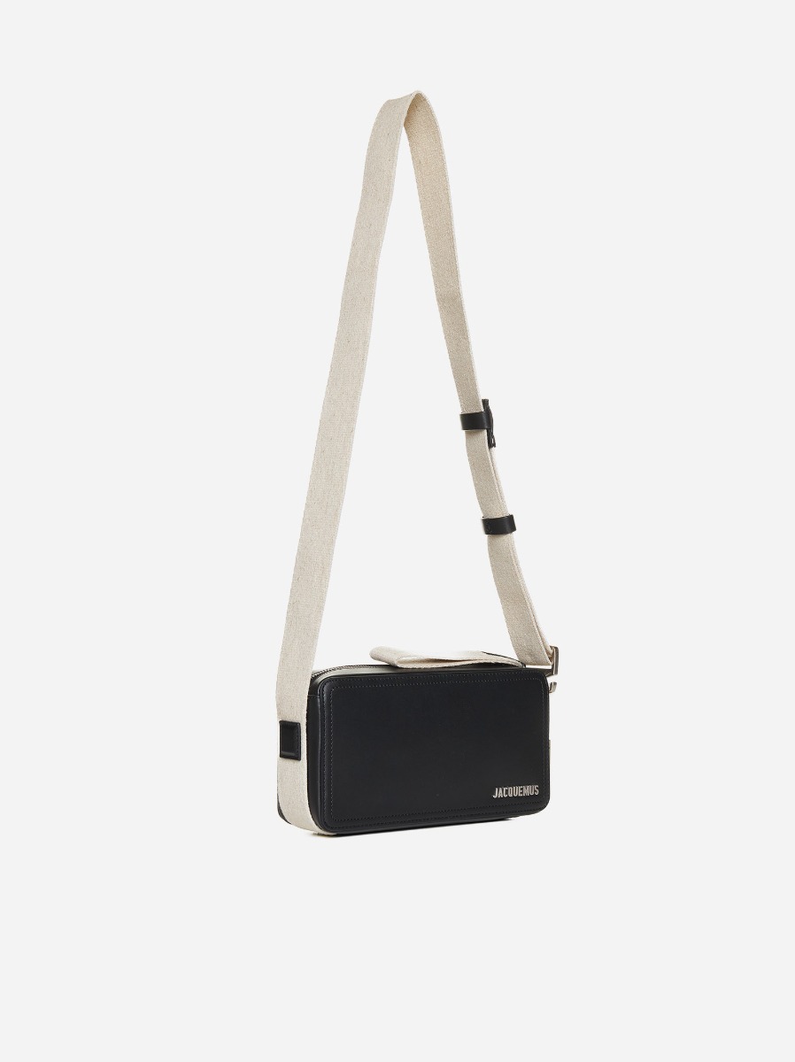 JACQUEMUS Borsa Le Cuerda Horizontal in pelle Sottocosto