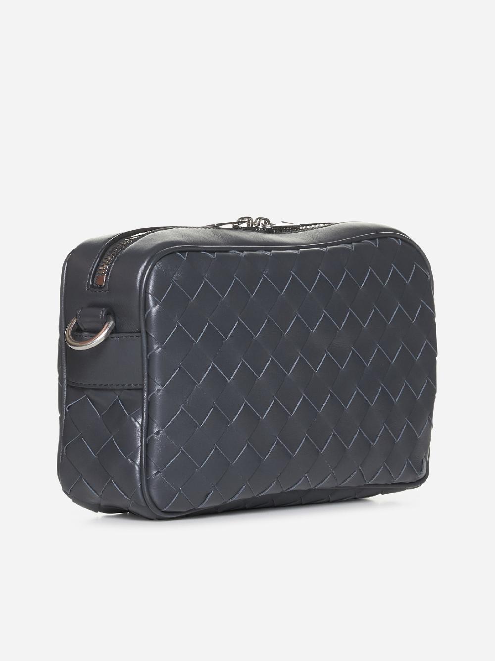 BOTTEGA VENETA Borsa a tracolla piccola in pelle Intreccio Presa