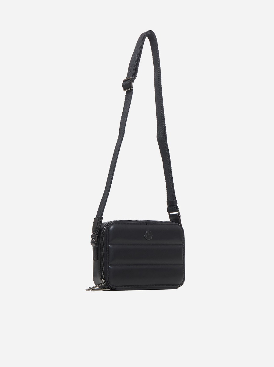 MONCLER Borsa in pelle trapuntata Sconto