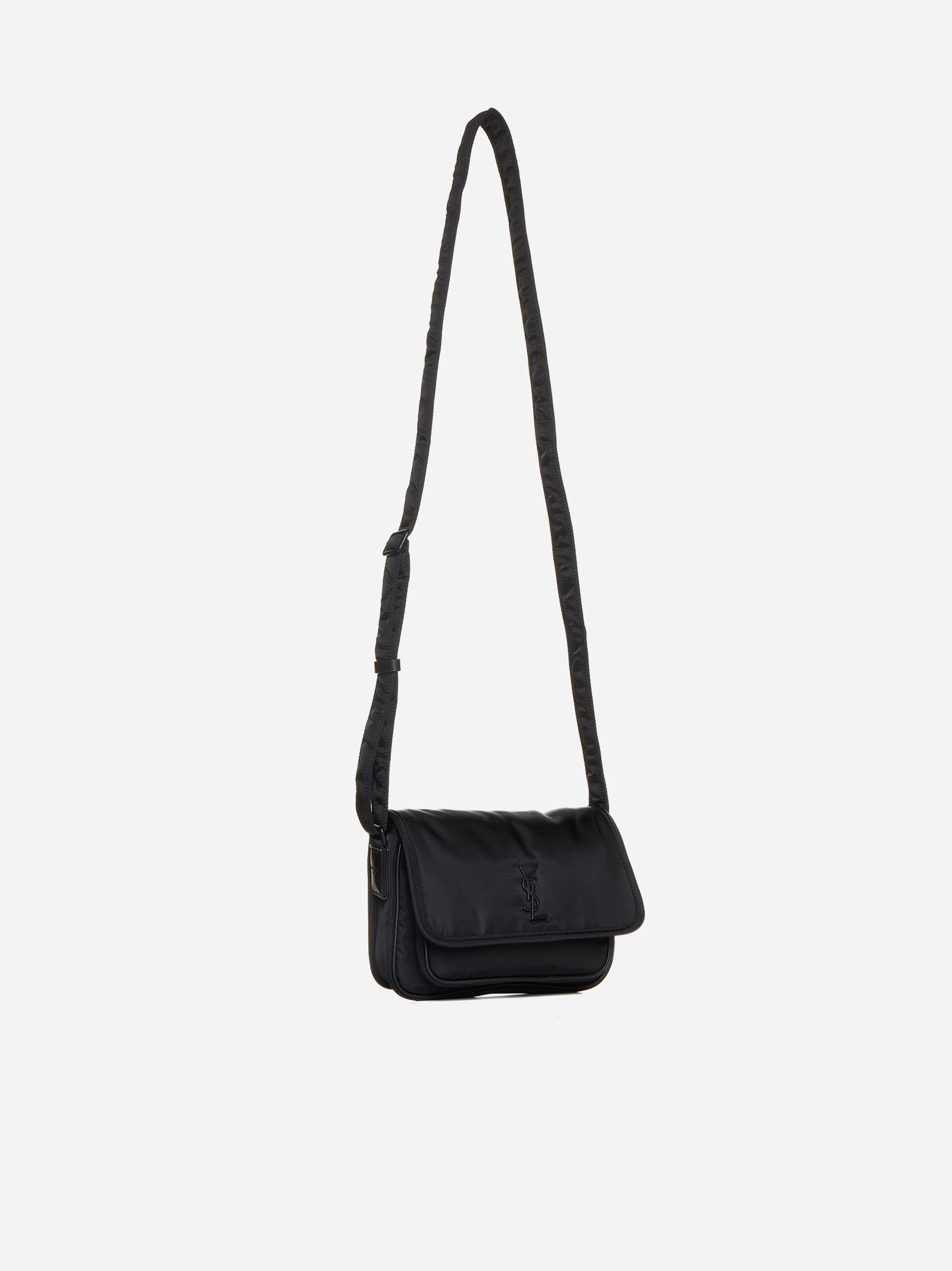 SAINT LAURENT Borsa messenger Niki piccola in nylon Economico