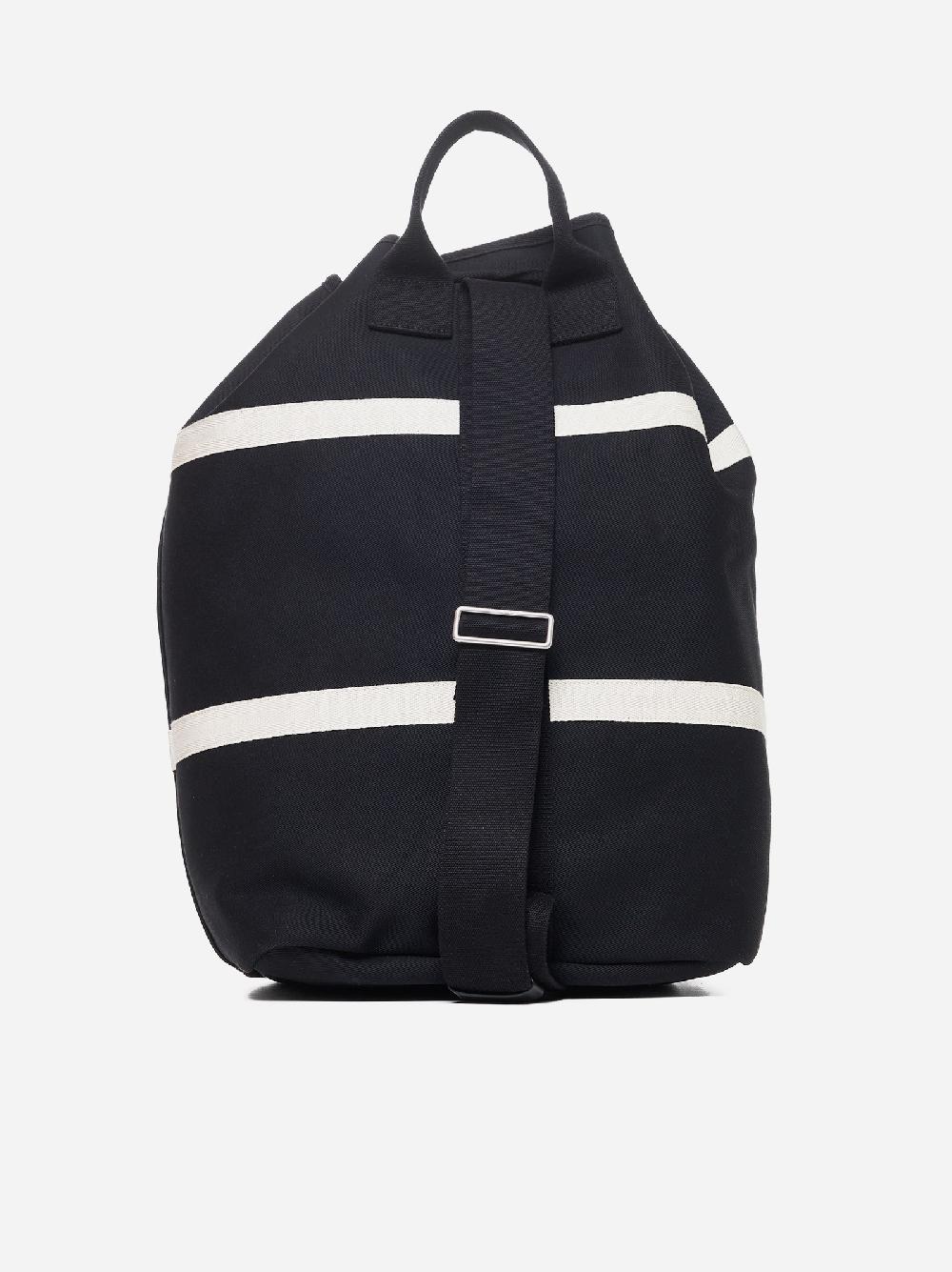SAINT LAURENT Zaino Stamp Seau in cotone Outlet