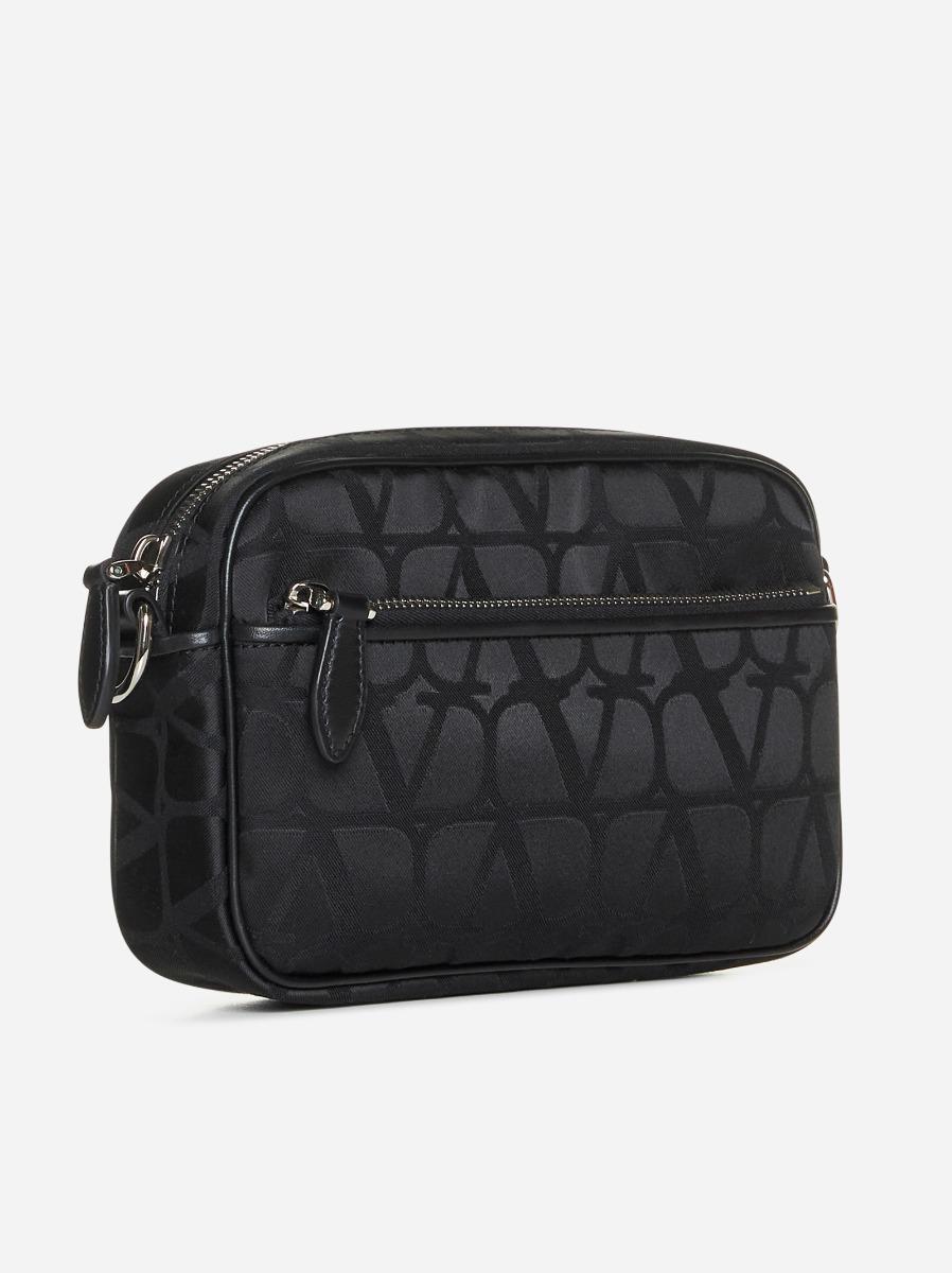 VALENTINO GARAVANI Borsa crossbody in tessuto Toile Iconographe Vendita Calda