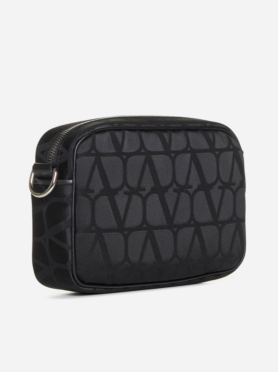VALENTINO GARAVANI Borsa crossbody in tessuto Toile Iconographe Vendita Calda