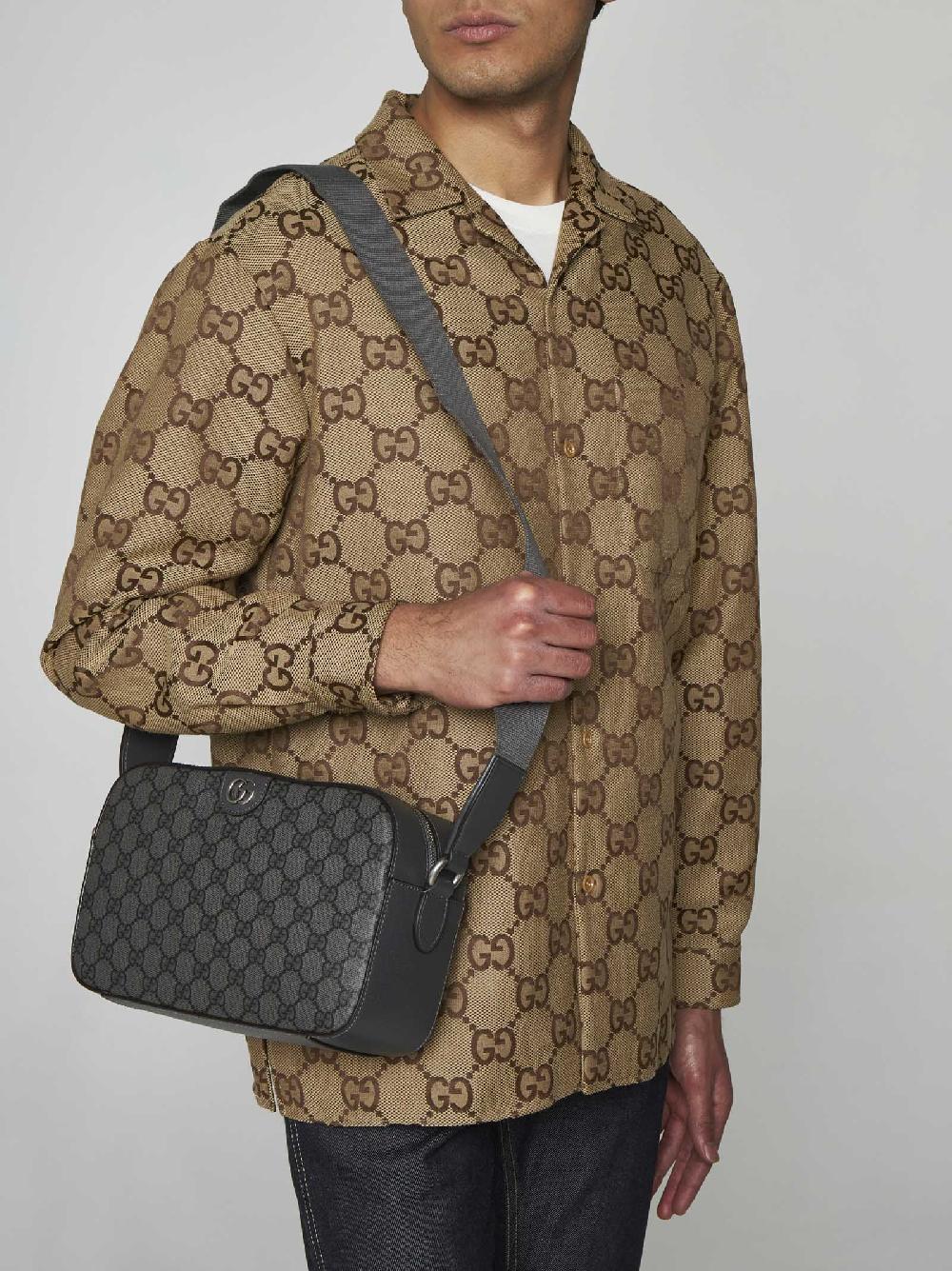 GUCCI Borsa Ophidia media in tela GG Vendita Economica