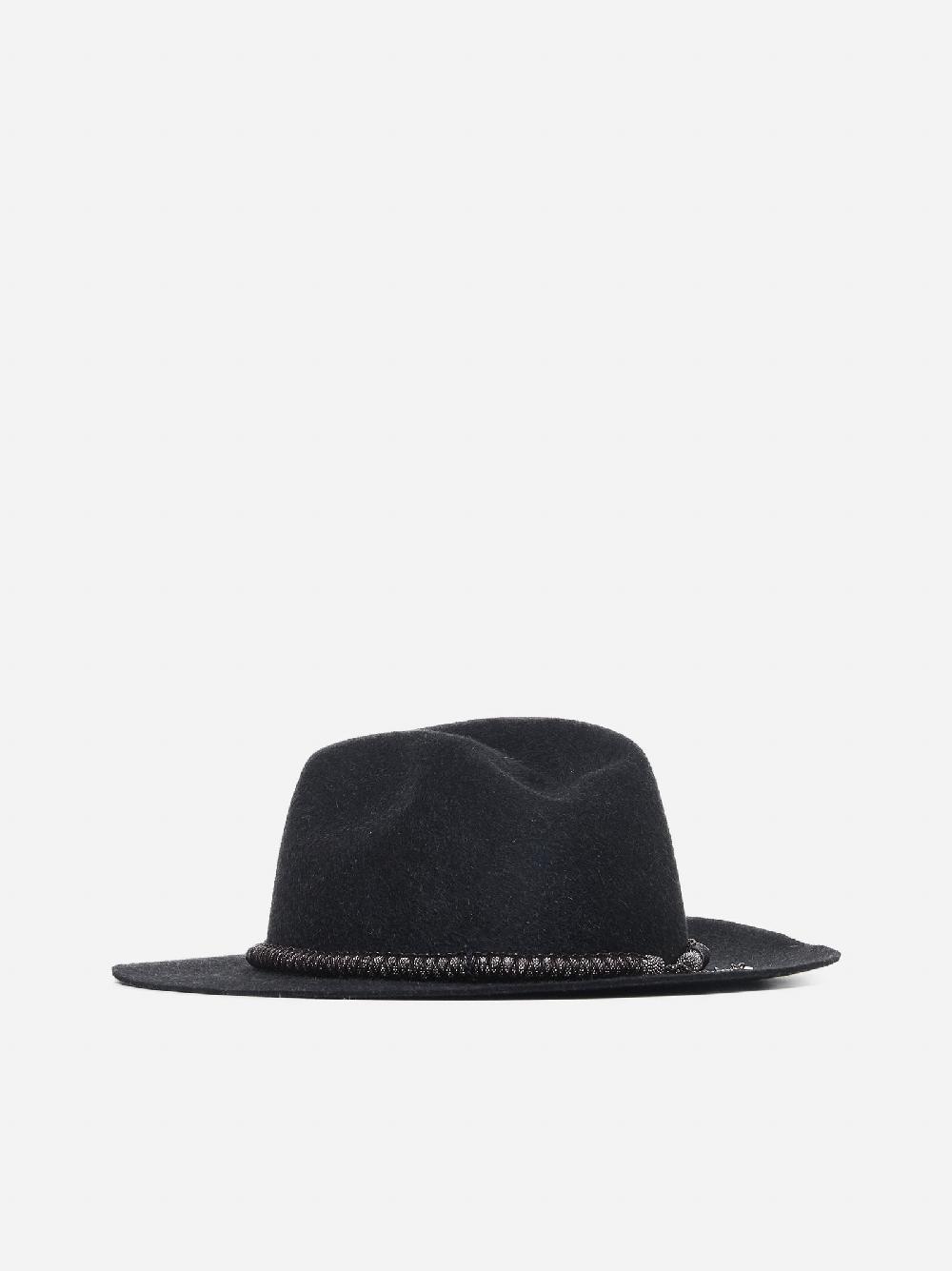 BRUNELLO CUCINELLI Cappello fedora in feltro Convenienza