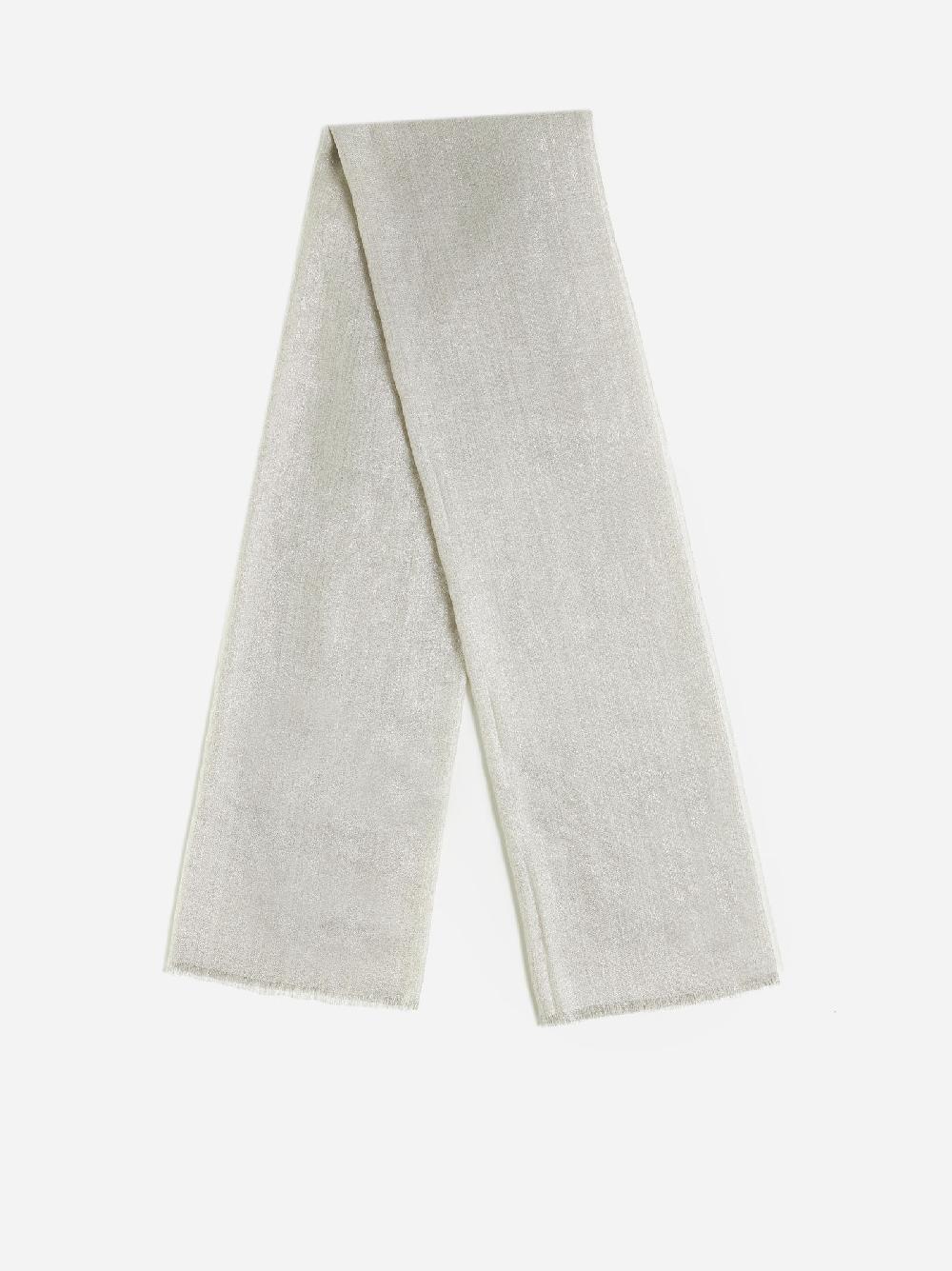 BRUNELLO CUCINELLI Sciarpa misto cashmere e seta lame’ Presa