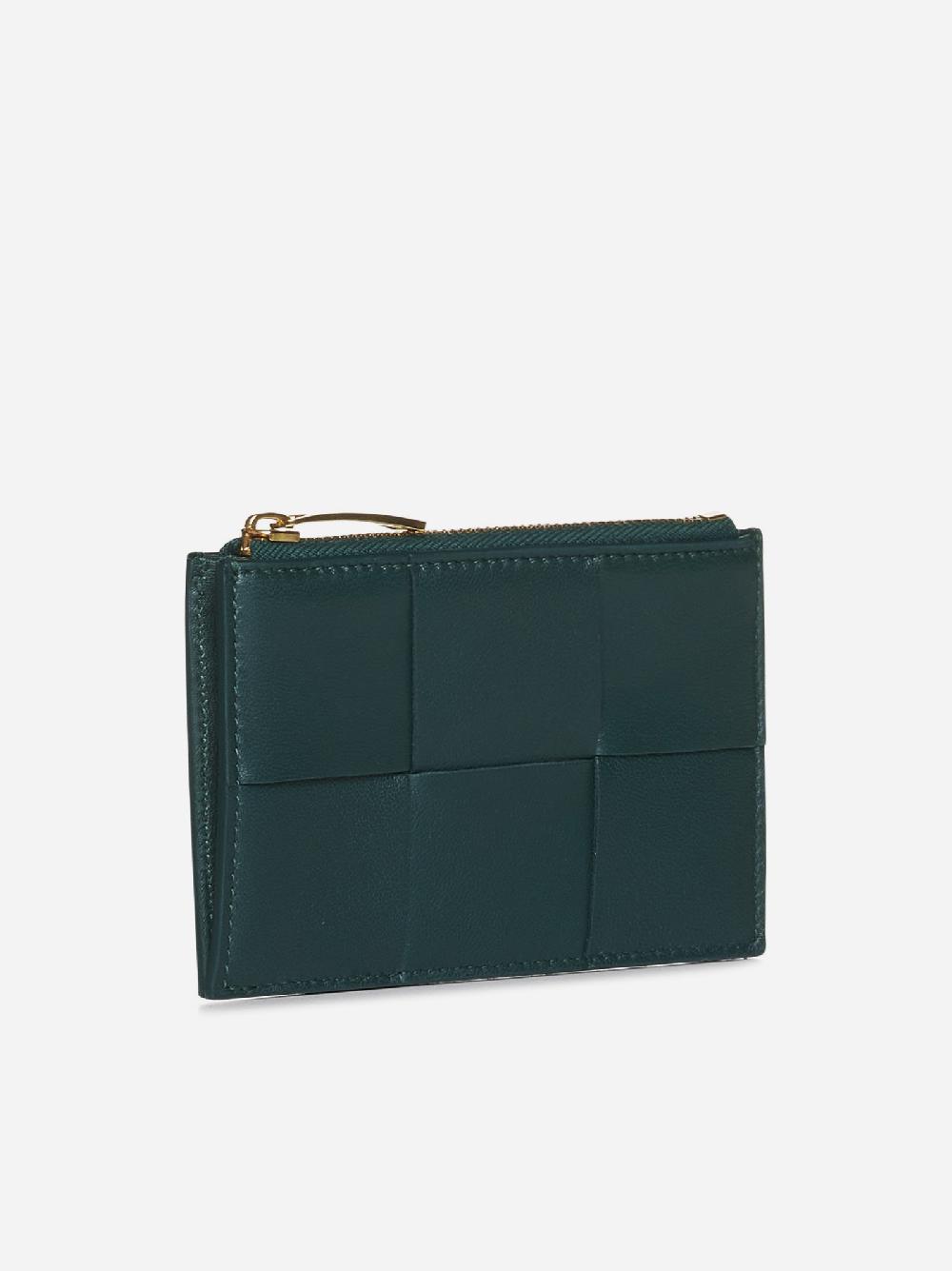 BOTTEGA VENETA Portacarte in nappa Intreccio Sconto