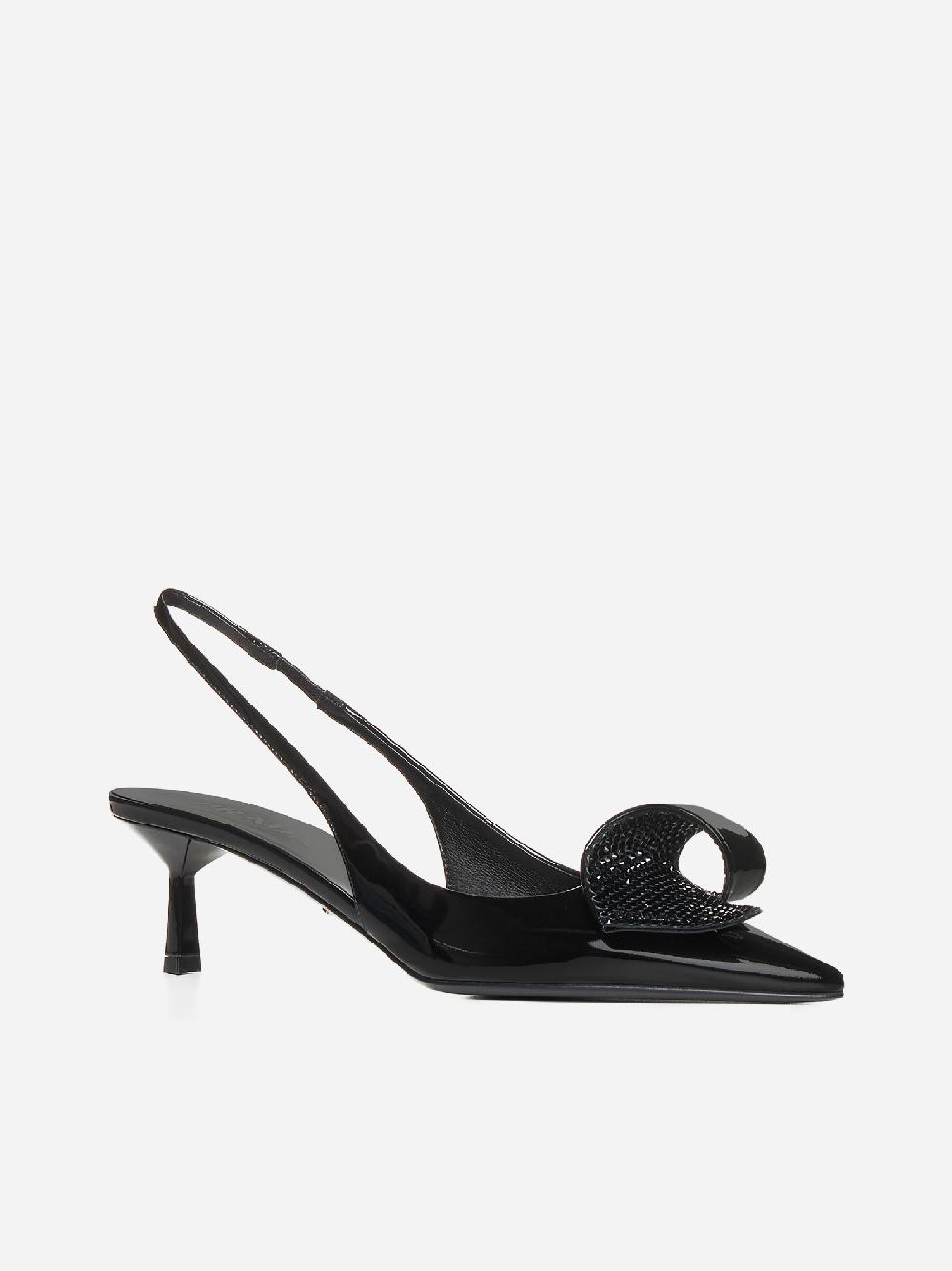 PRADA Slingback in pelle spazzolata Acquista Ora