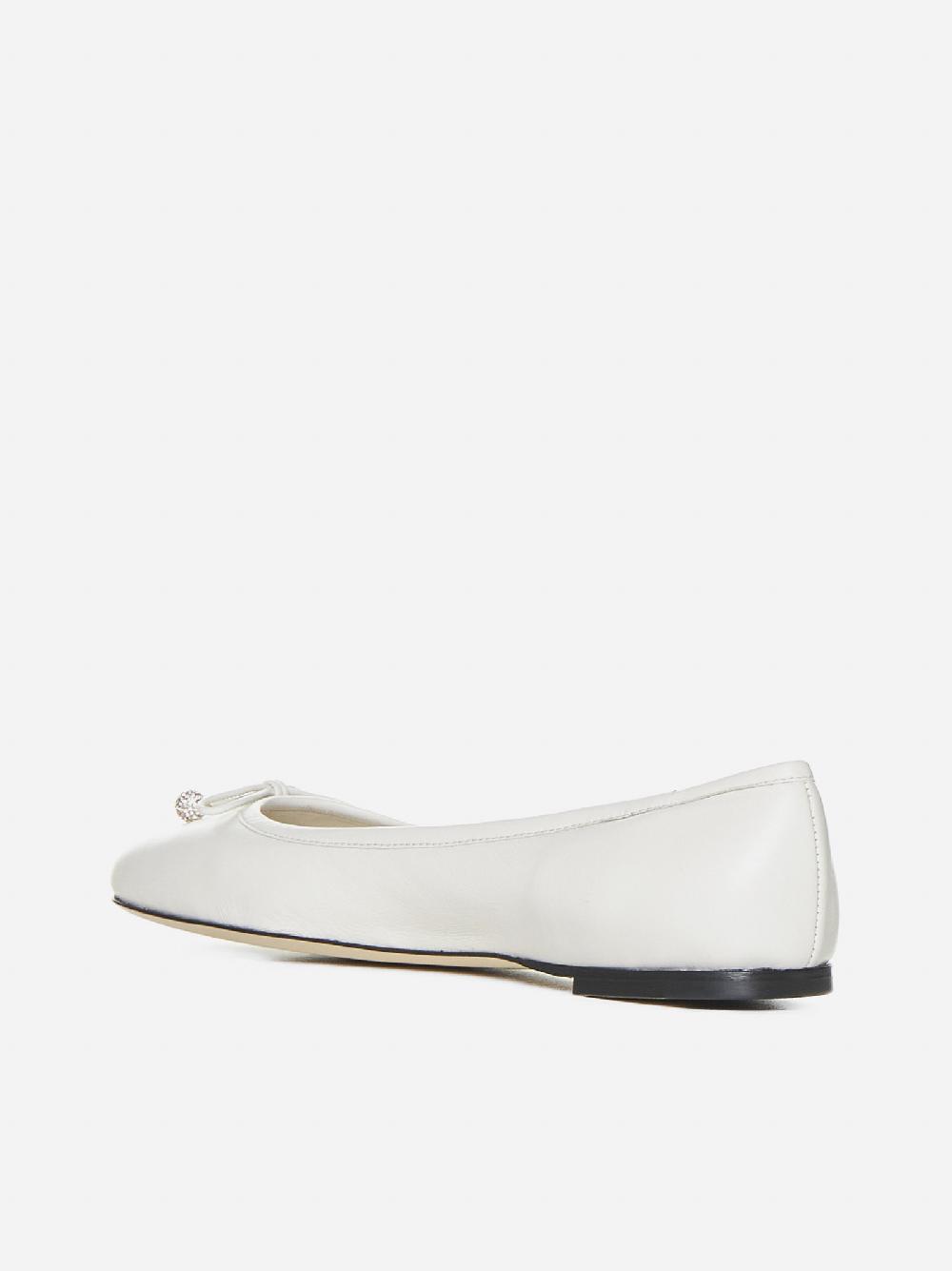 JIMMY CHOO Ballerine Elme in pelle Affare Del Giorno