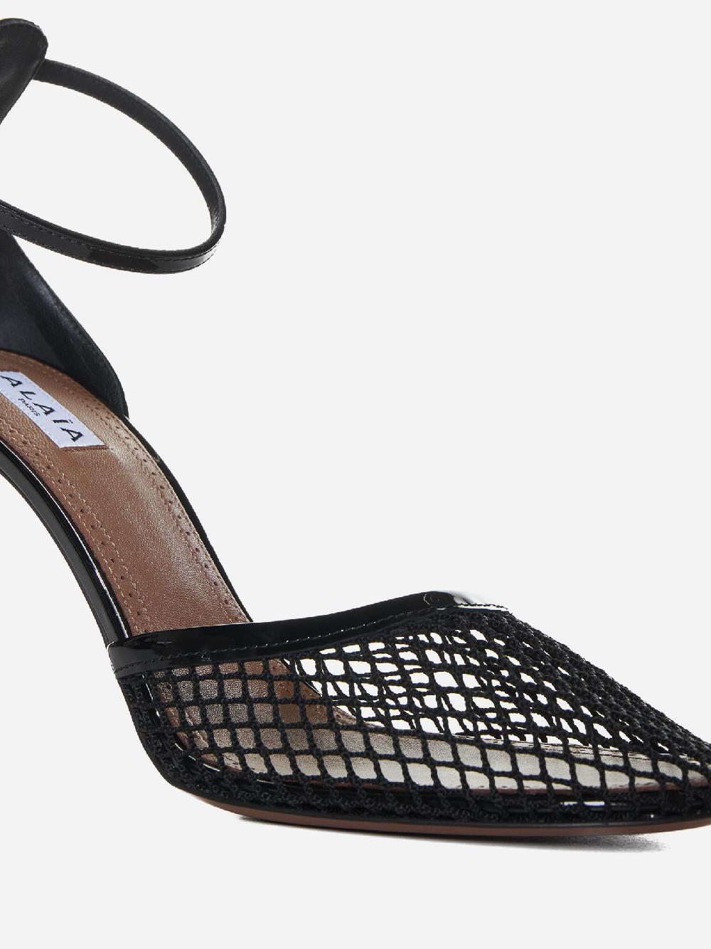 ALAÏA Decollete’ in mesh e vernice Sconto