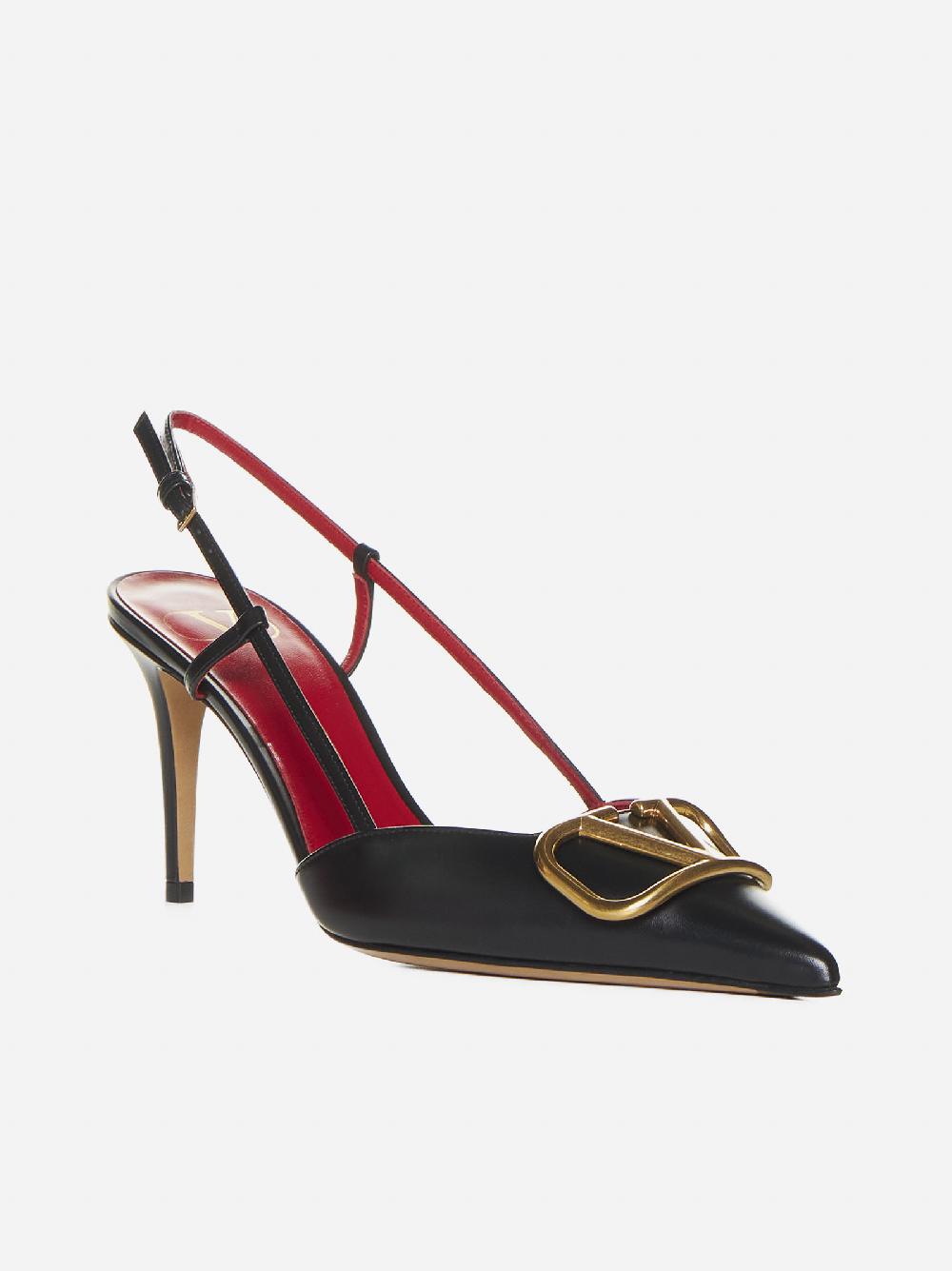 VALENTINO GARAVANI Slingback VLogo Signature in pelle 2025