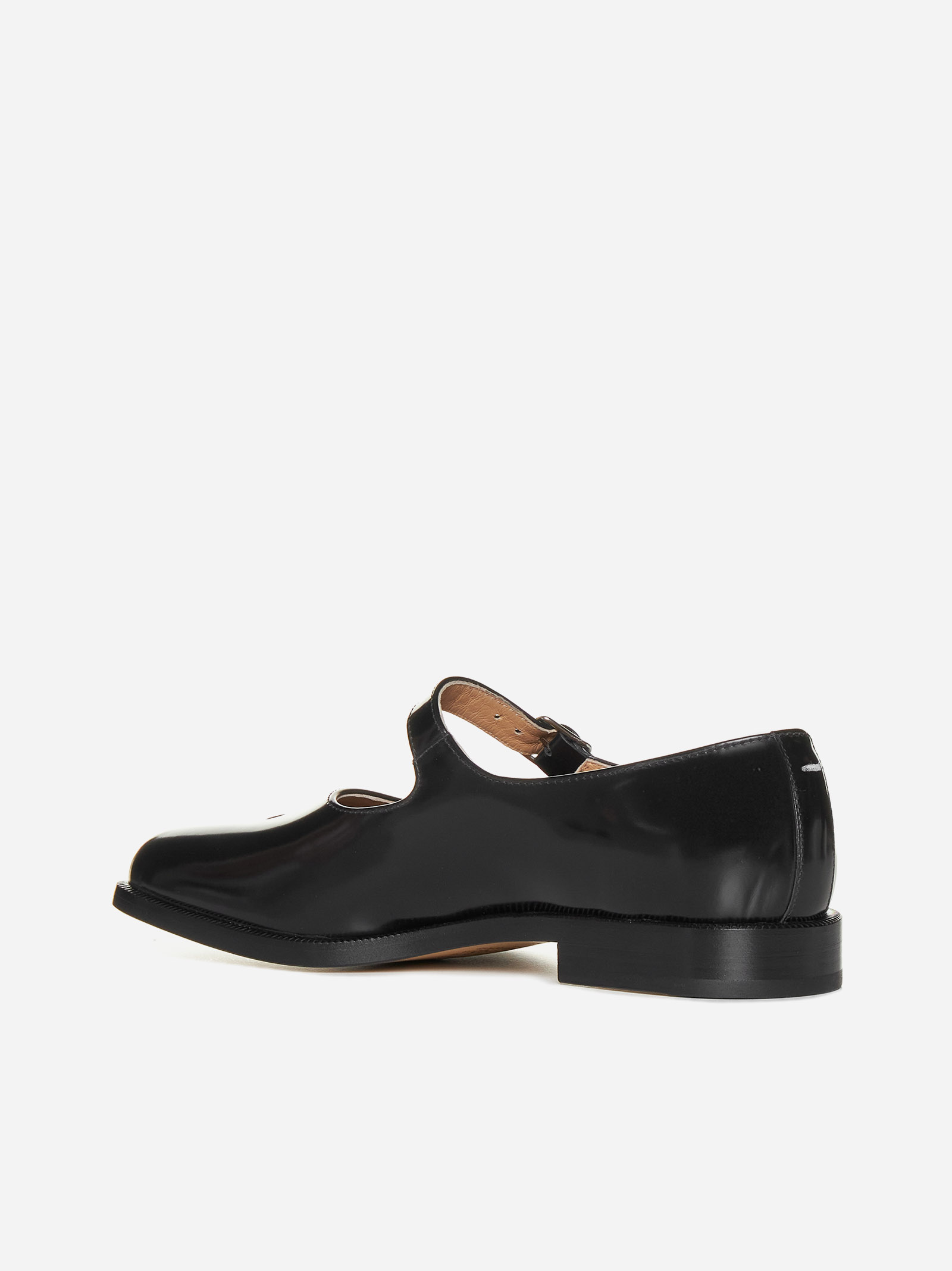 MAISON MARGIELA Mary Jane Tabi in pelle Saldi Di Fabbrica