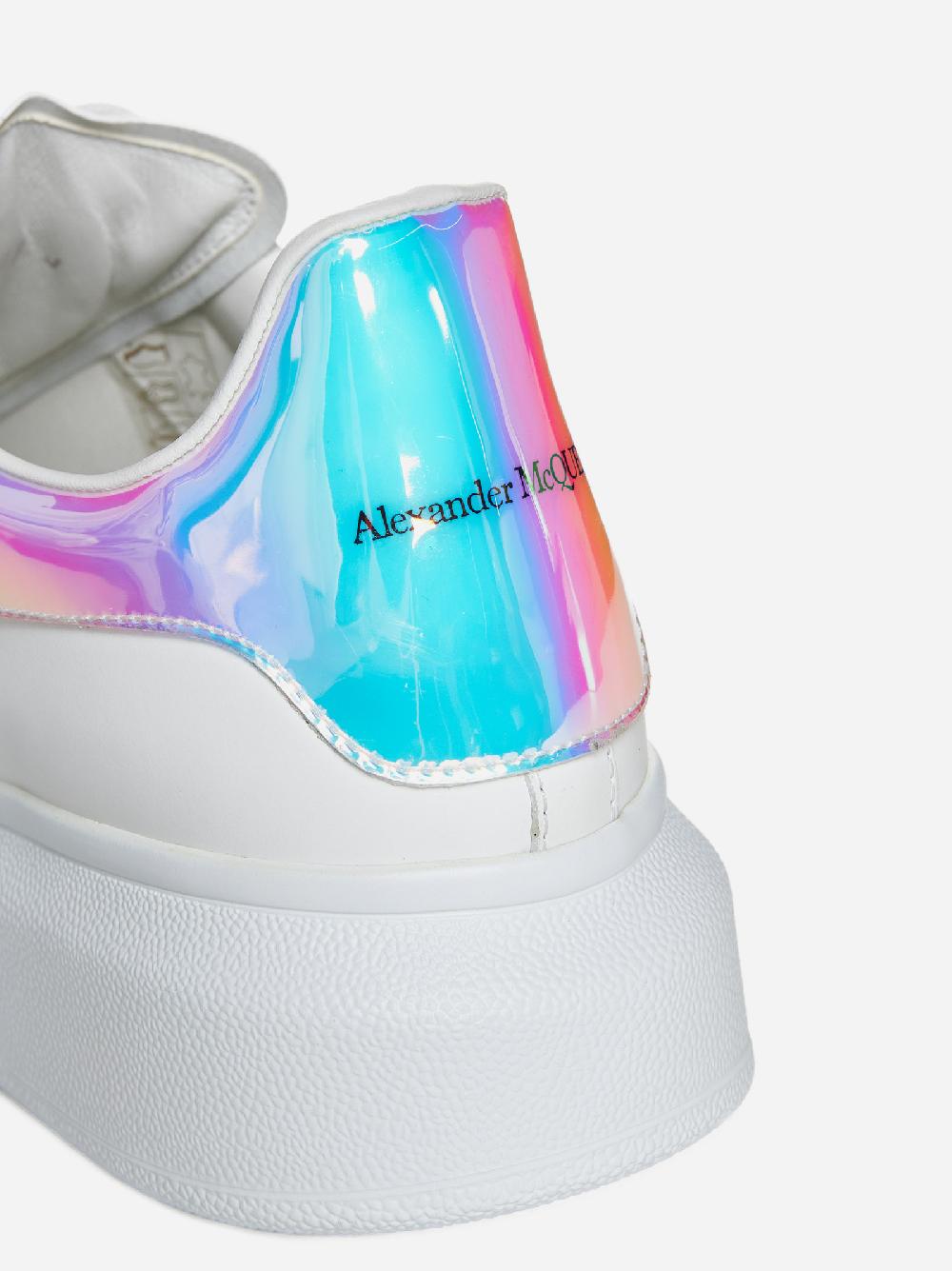 ALEXANDER MCQUEEN Sneakers Oversize in pelle Vendite Flash