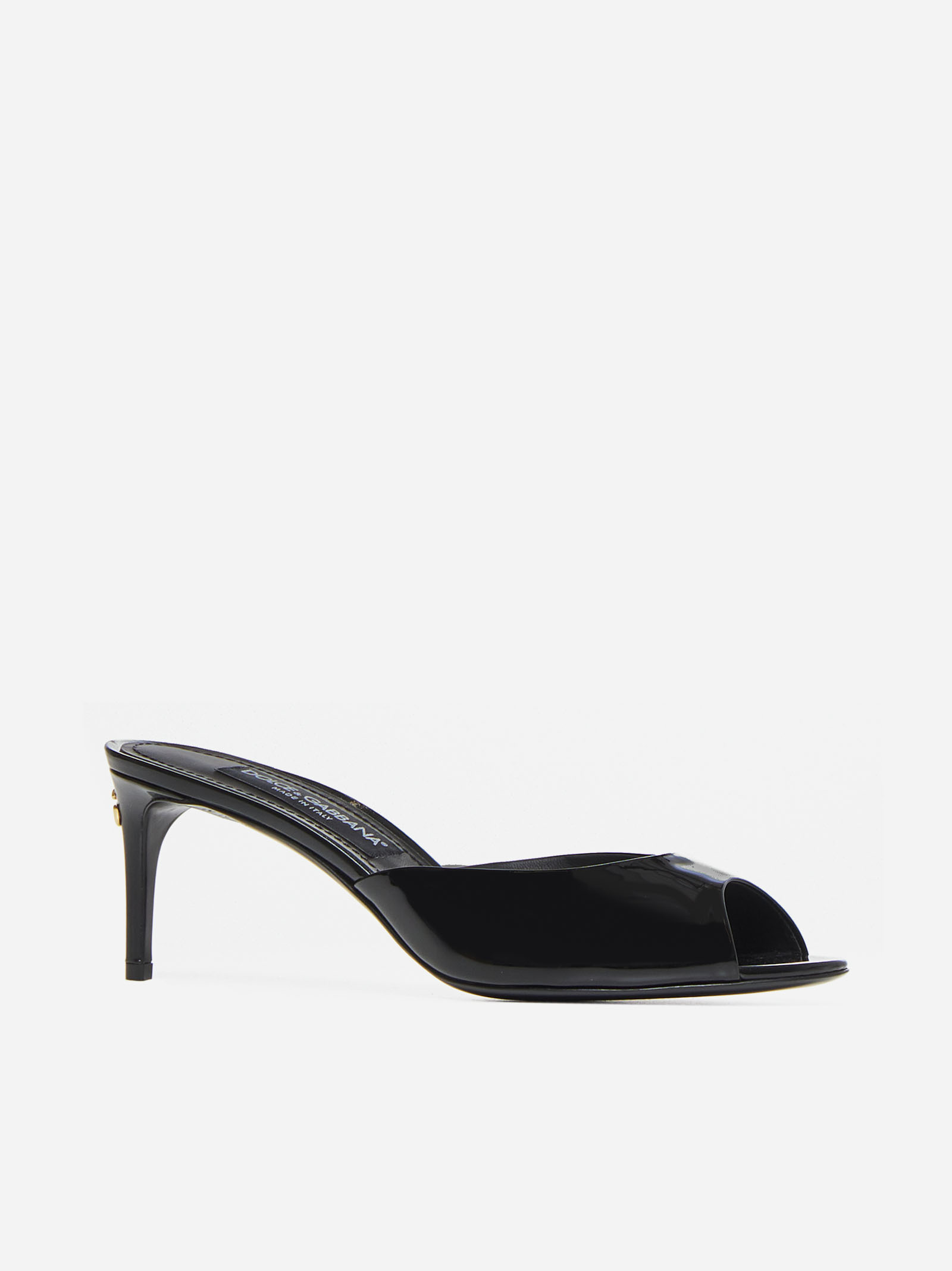 DOLCE & GABBANA Sandali in vernice Negozi Online