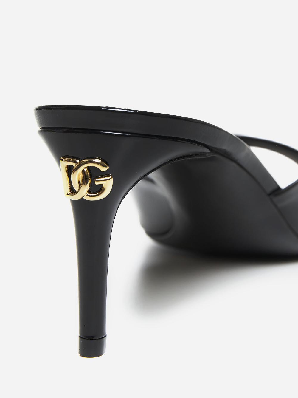 DOLCE & GABBANA Sandali in vernice Negozi Online
