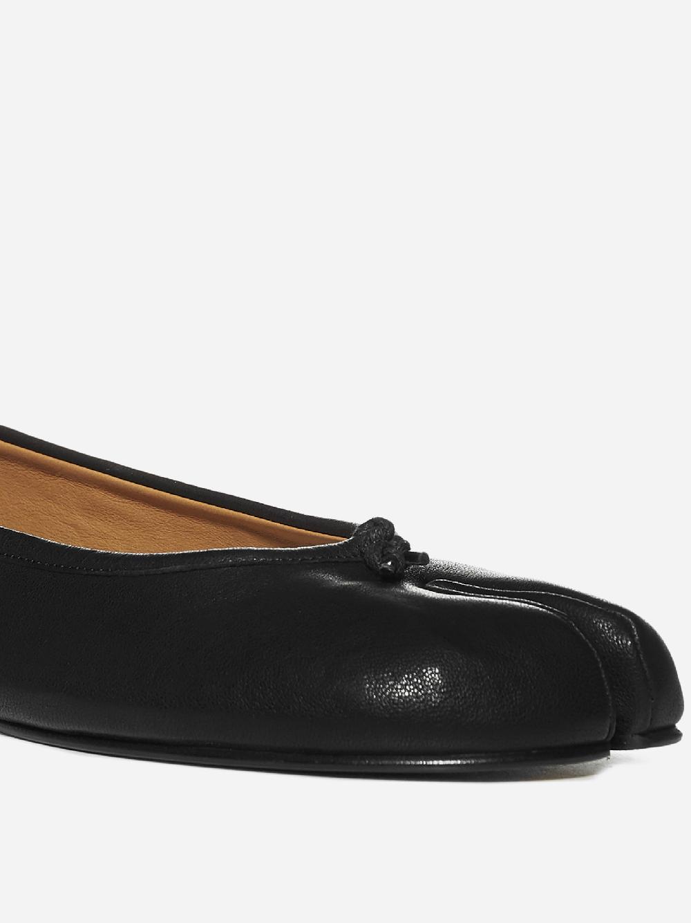 MAISON MARGIELA Ballerine Tabi in pelle Sottocosto