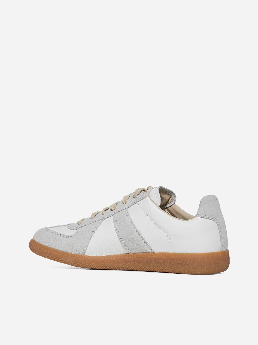 MAISON MARGIELA Sneakers Replica in pelle e suede Presa