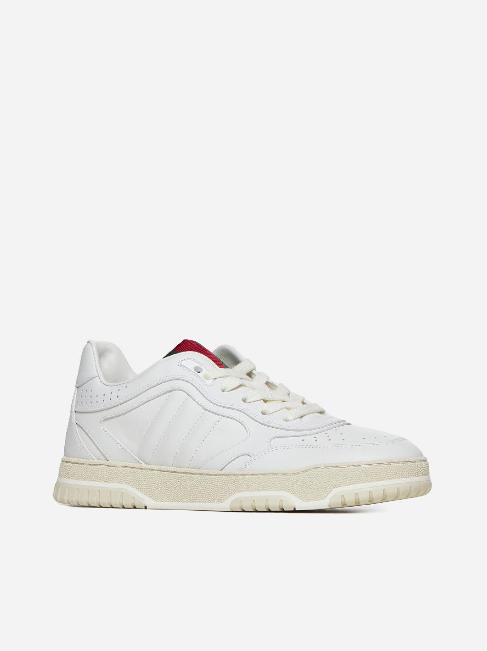 GUCCI Sneakers Re-Web in pelle Outlet