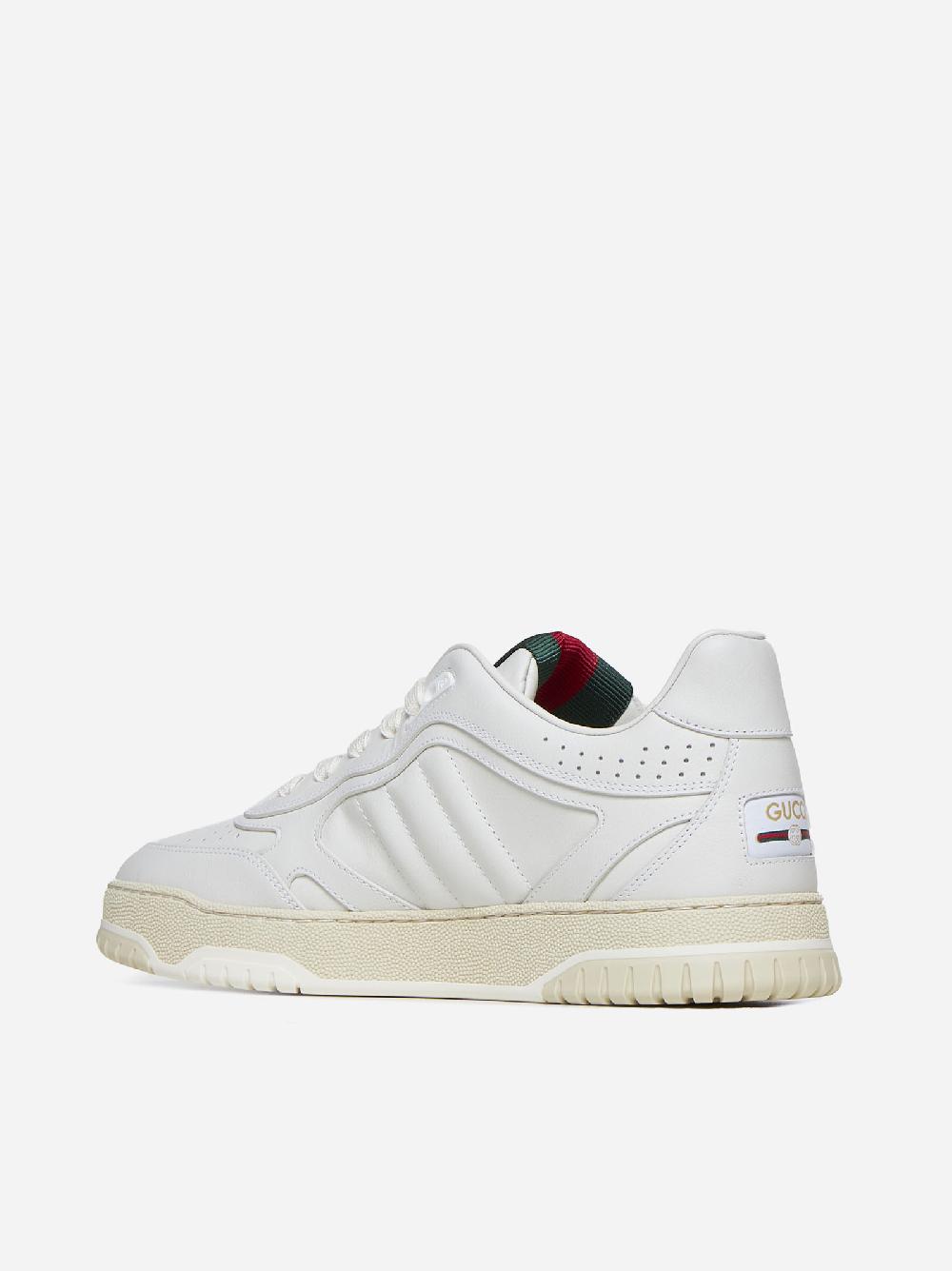 GUCCI Sneakers Re-Web in pelle Outlet