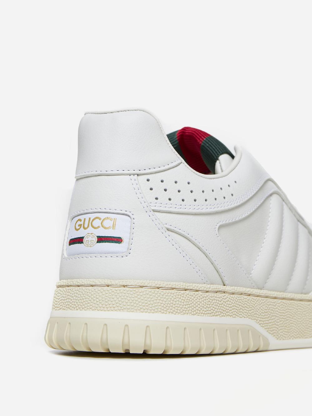 GUCCI Sneakers Re-Web in pelle Outlet