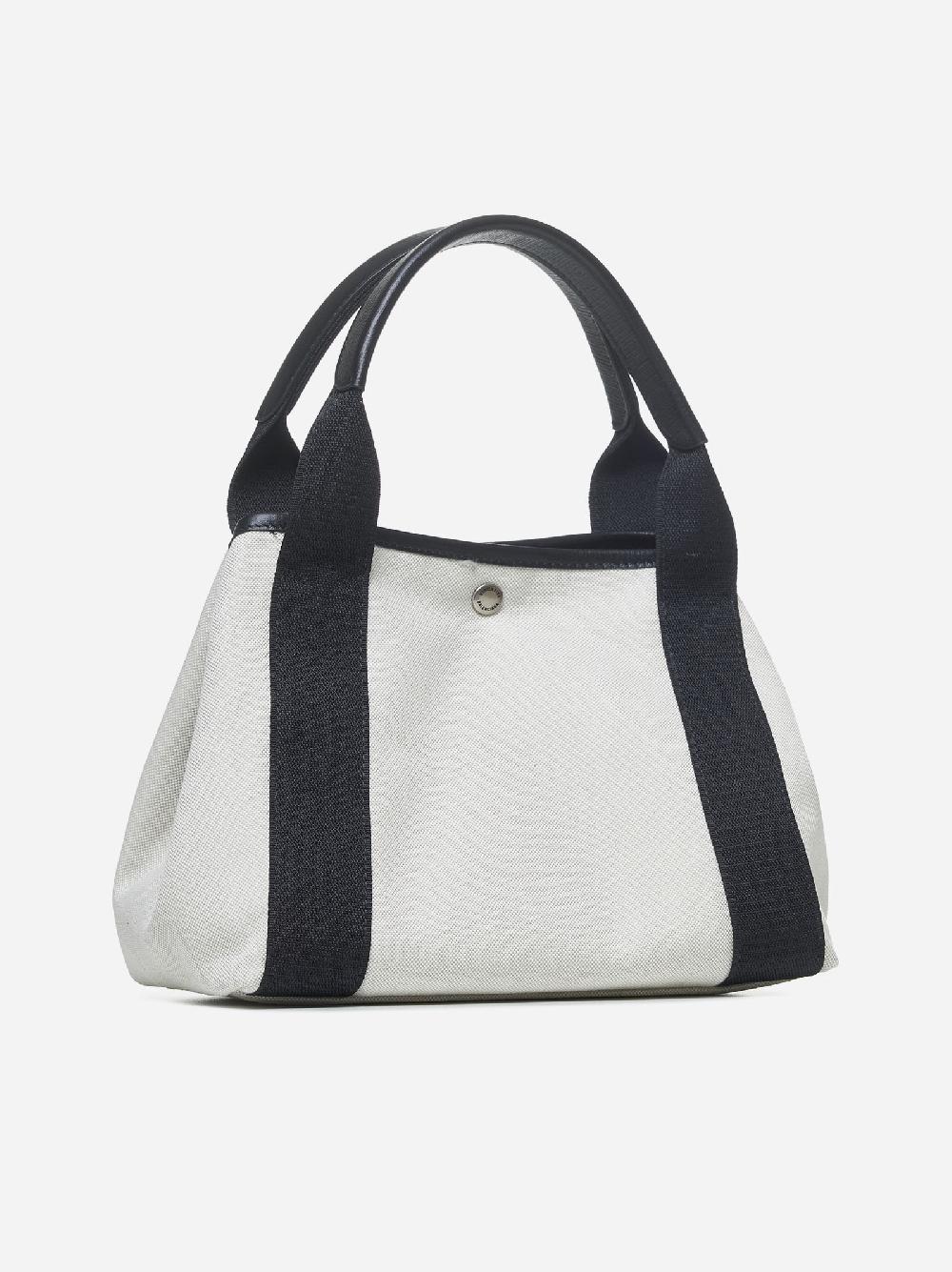 BALENCIAGA Borsa tote Biarritz piccola in tela Saldi