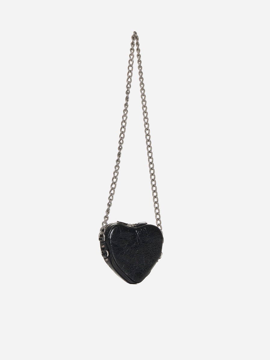 BALENCIAGA Borsa Cagole Heart Mini in pelle Offerte